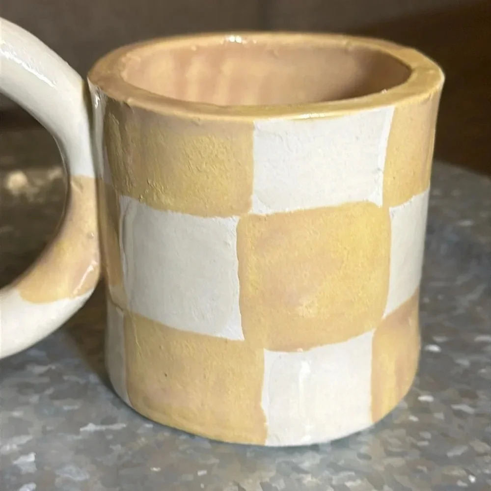 THE MANGATA EXPERIENCE Unique
Morpheus Coffee Cup Dusty Blush Creek Hand Crafted - Picture 2 of 12
